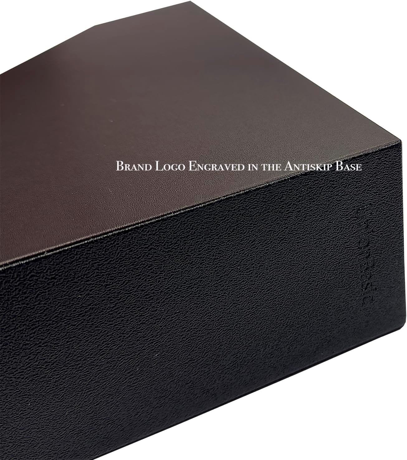 UnionBasic Magazine File Holder - Office Leatherette Desktop Document File Folder Journals Organizer Racks, Coffee, Set of 4