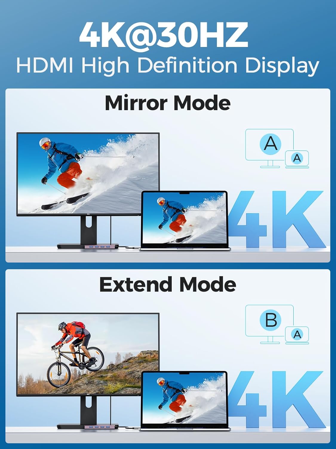 QGeeM USB C Hub Ethernet,9 in 1 USB Type C Hub HDMI Multi-Port Converter Adapter,100W Pd, USB 3.0,SD/TF Card Reader,Compatible for MacBook Pro Air Ipad HP Dell Lenovo Chromebook etc.-Violet