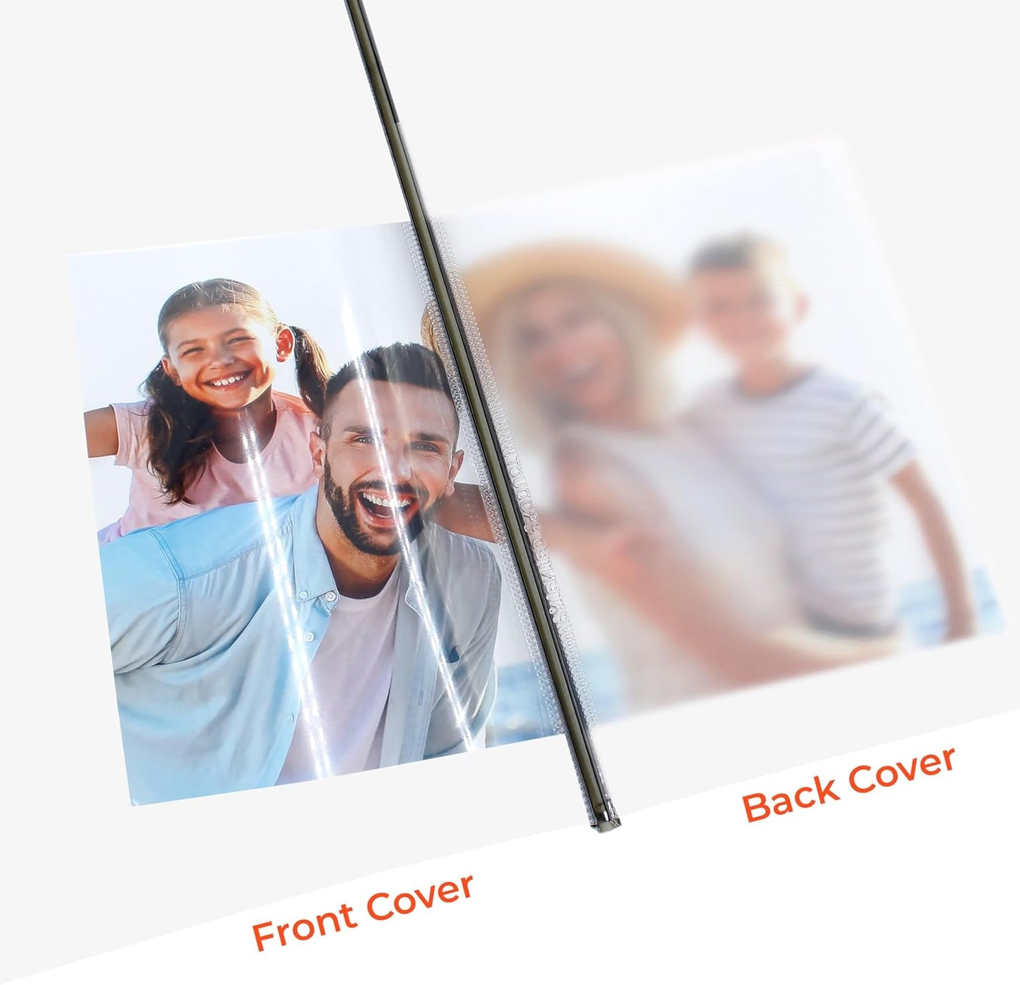 Thermal Binding Clear Covers with Steel Spine –for Thermal Binding Machines – Formerly Unibind – Used in Real Estate, Education and Various Businesses (Navy, 40 Sheets Max - 96/Boxes)