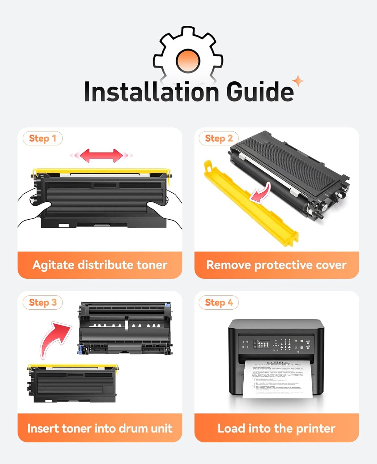 DR350 Drum Unit (Not Toner)Replacement Compatible for Brother DR350 DR-350 Imaging Drum HL-2070N HL-2040 MFC-7420 MFC-7820n intellifax 2820 2920 2850 DCP-7010 DCP-7020 MFC-7220 7225N Laser Printer INK
