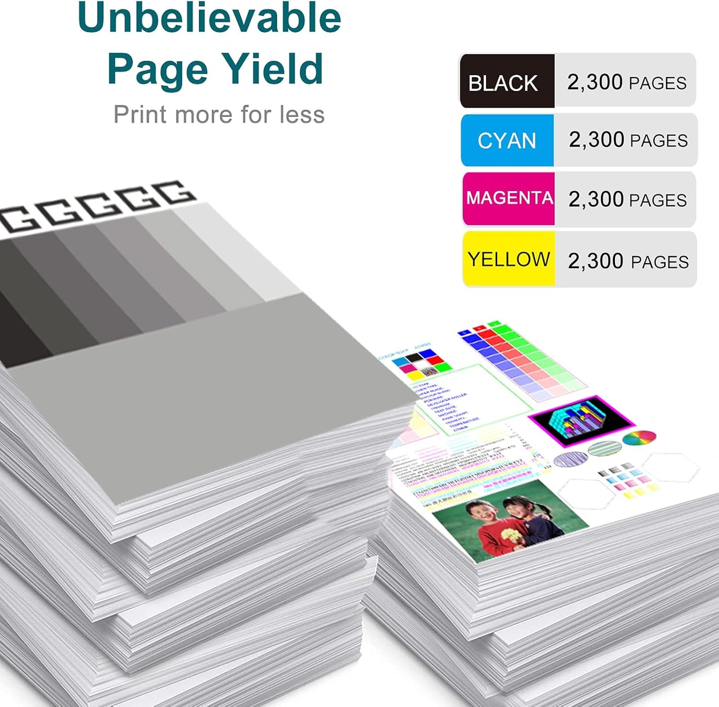 410A Toner Cartridges Set Replacement for HP 410A 410 for HP Color Laserjet Pro MFP M477fnw,M477fdw,M452dn, Color Laserjet Pro M477 M452 Series ( Black, Cyan, Magenta, Yellow)