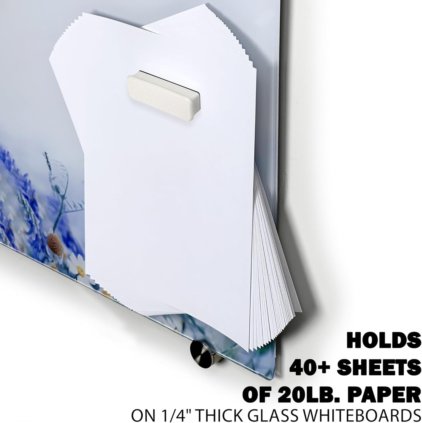 Glassboard Studio Mega Magnets - Neodymium - Heavy Duty, Colorful, Ergonomic, Ideal for Crafting, Quilting, and as Magnetic Knife Holders (2, Tangerine Orange Bar)