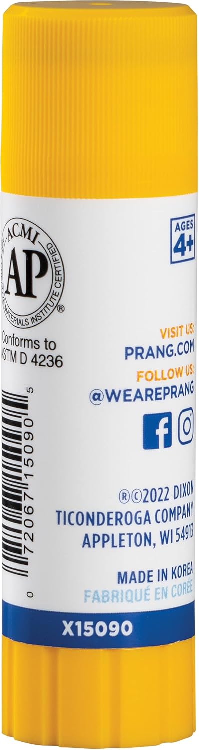 Prang Washable Glue Stick, Blue.74 Oz, 1 Count