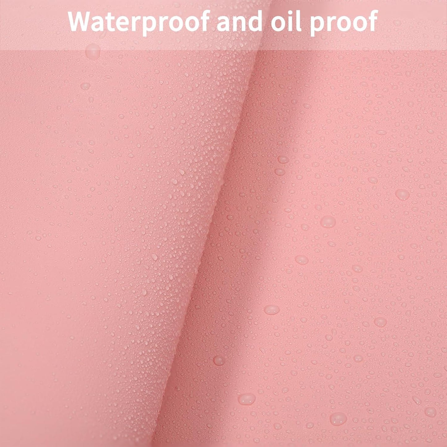 Leather Desk Mat,1.8mm Thick,16x60 Inch Desk Cover,Desk Protector Mat,Dresser Cover Top,XL Desk Mat,Table Top Protector,Dresser Protector Top(Pink+Silvery,16x60)