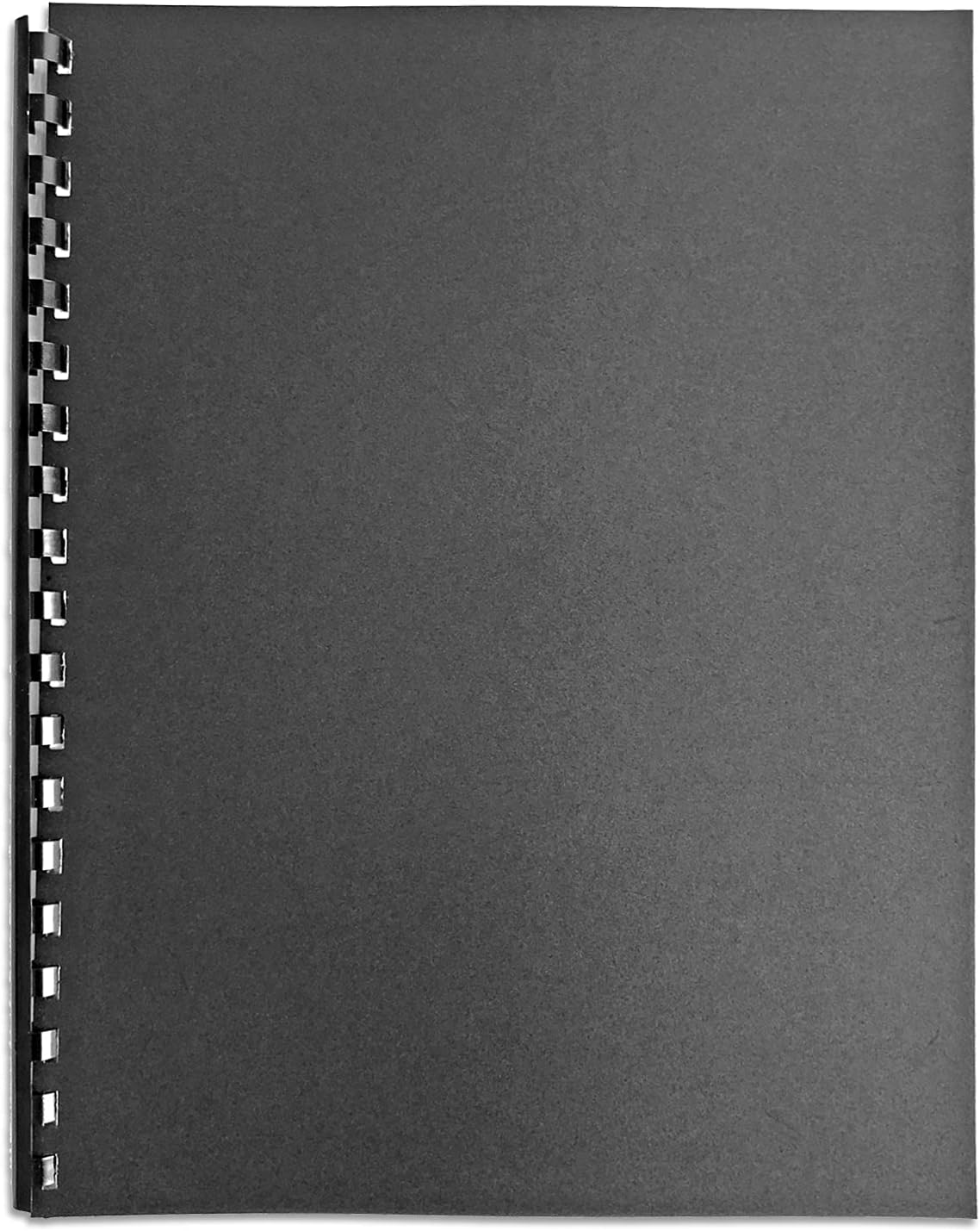 HOUYEE 1/4 Inch Plastic Binding Comb 19 Ring, 20 Sheet Capacity, Letter Size Black Comb Binding Spines (200 Pack)