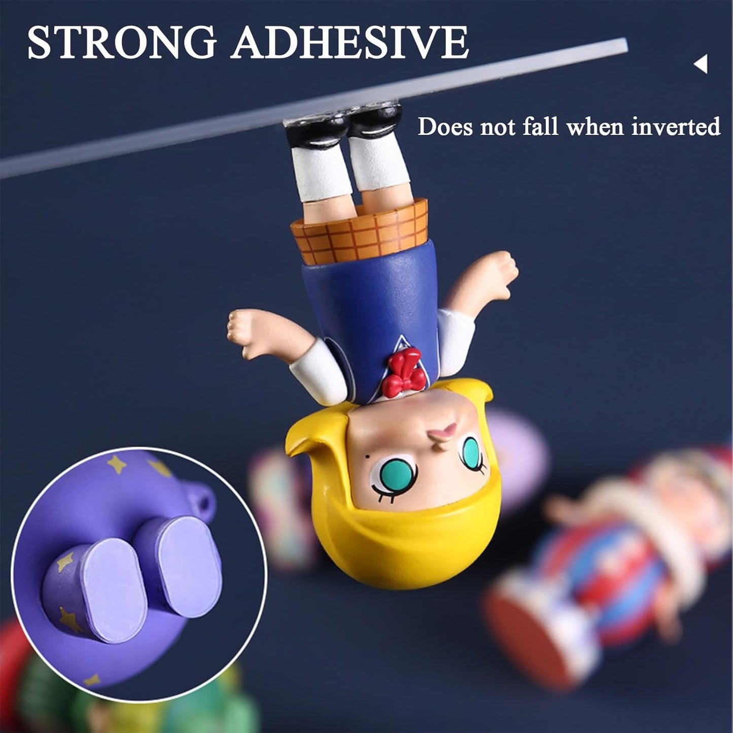 Adhesive Stick dots Two-Sided Sided Mounting Putty Stick Tack for Wall Hanging Crafts Balloons Festival Party Decorations,Clean Removable(0.6"*0.6"-400)