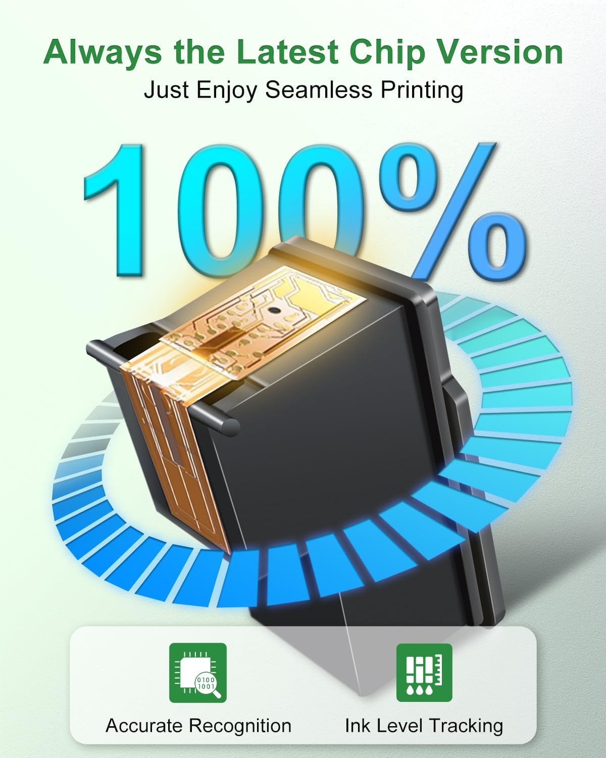 63XL Ink Cartridges Black and Color Remanufactured Replacement for HP Ink 63 63XL HP63XL HP63 Combo Pack Work for Envy 4520 4512 OfficeJet 3830 4650 5255 5258 4655 DeskJet 3630 2130 Printer