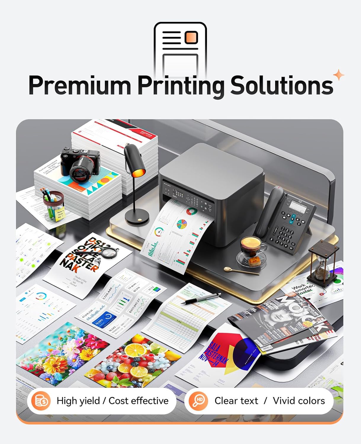 952XL Ink Cartridges 4-Pack with Chip Remanufactured for HP 952 952XL Ink Compatible with HP OfficeJet Pro 7740 7720 8210 8216 8702 8710 8720 8740 8715 8725 8700 Printer Ink(Black Cyan Magenta Yellow)