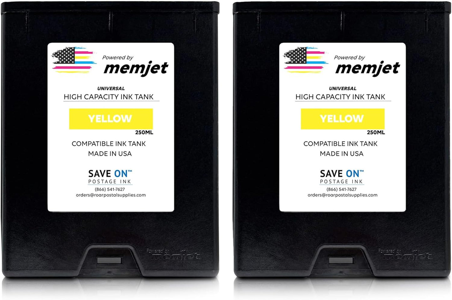 Save On Postage Ink, (2-Pack Memjet Ink Cartridge Compatible Formax CJ-22 | Memjet Ink Compatible HI-Cap Yellow Ink Tank for ColorMax7 and ColorMax8 | 2 Pack
