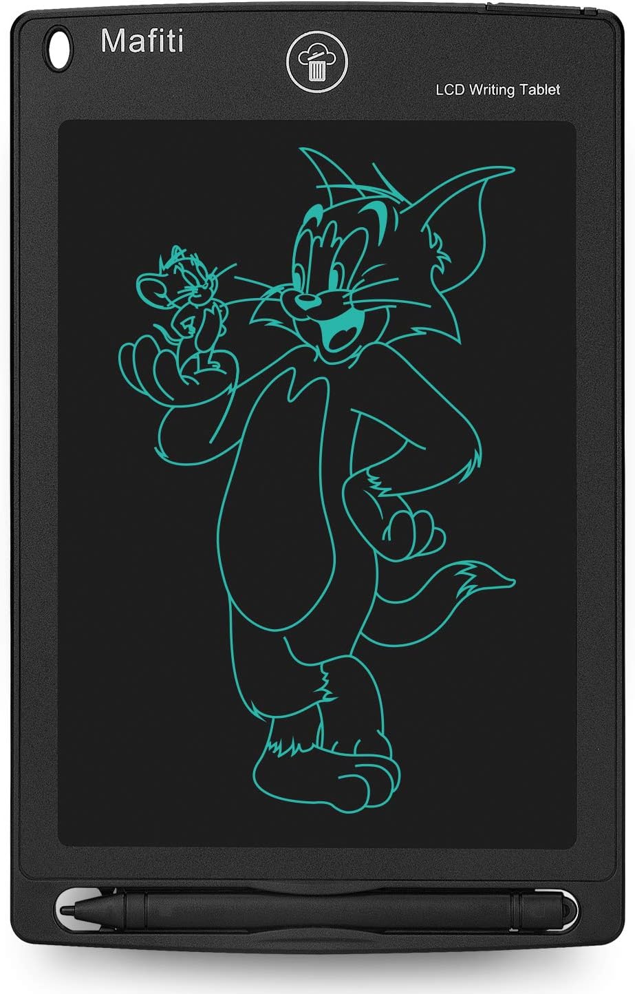 Mafiti LCD Writing Tablet 8.5 Inch Electronic Writing Drawing Pad Portable Doodle Board Gifts for Kids Office Memo Home Whiteboard Black