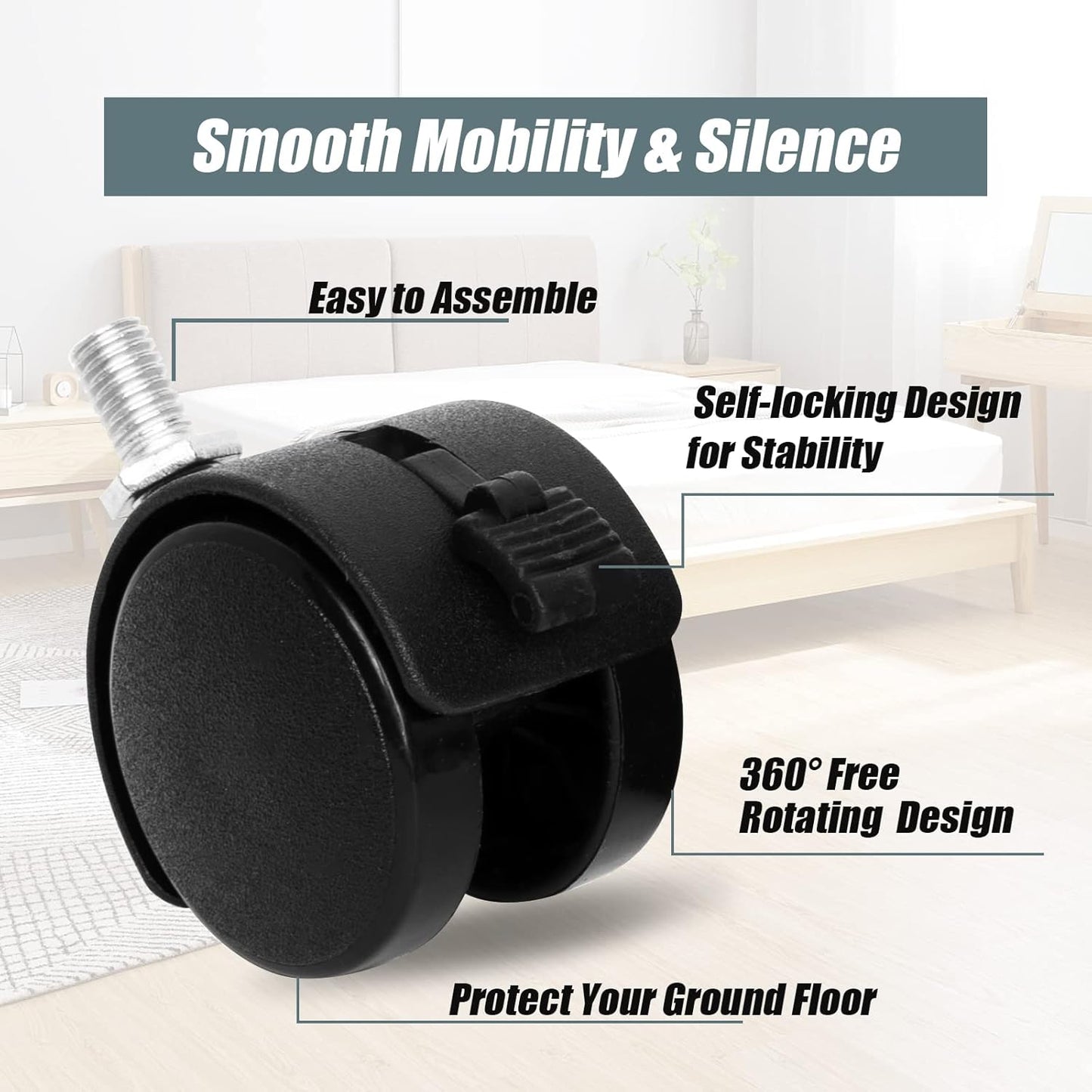 Room Divider Single Panel Privacy Screen W/Wheels, 71'' Wide Portable Room Divider Screen, Upgrade Fabric Wall Divider for Room Separation, Freestanding Partition Room Dividers for Home Office Studio