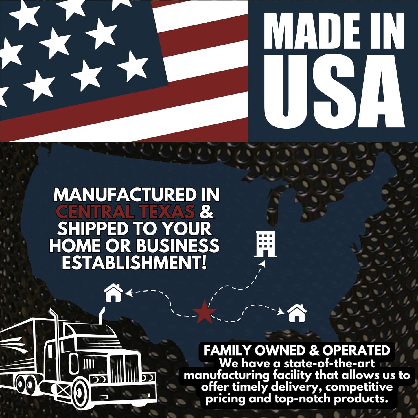 RFT-P-YEL Heavy Duty Round Trash Receptacle with Flat Top, Liner Included, 32 Gallon, Yellow, Made in America