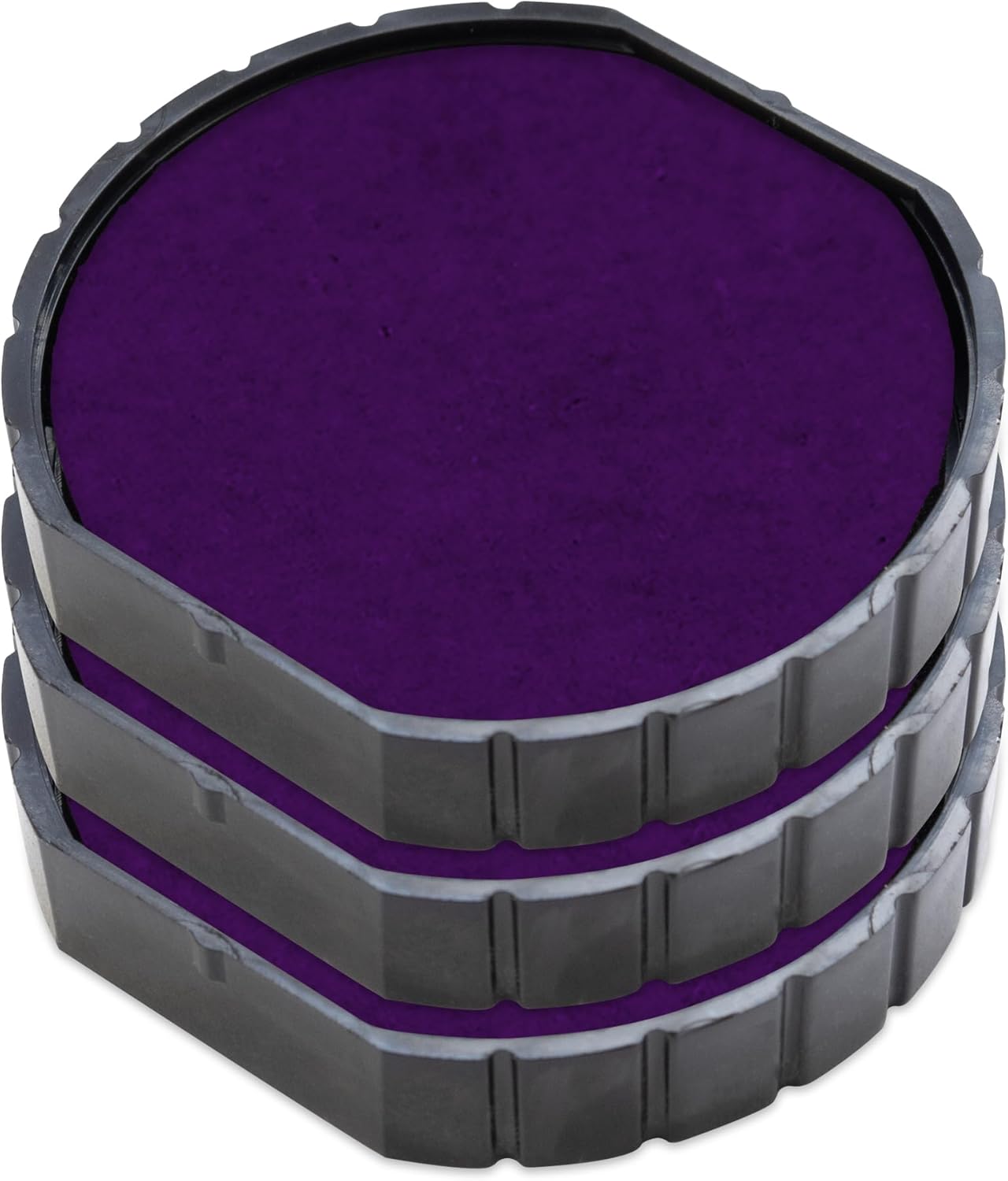 COLOP E/R30 Non-Toxic, Water Based Premium Replacement Pad for Printer R30 Stamp - Pack of 3 - Purple