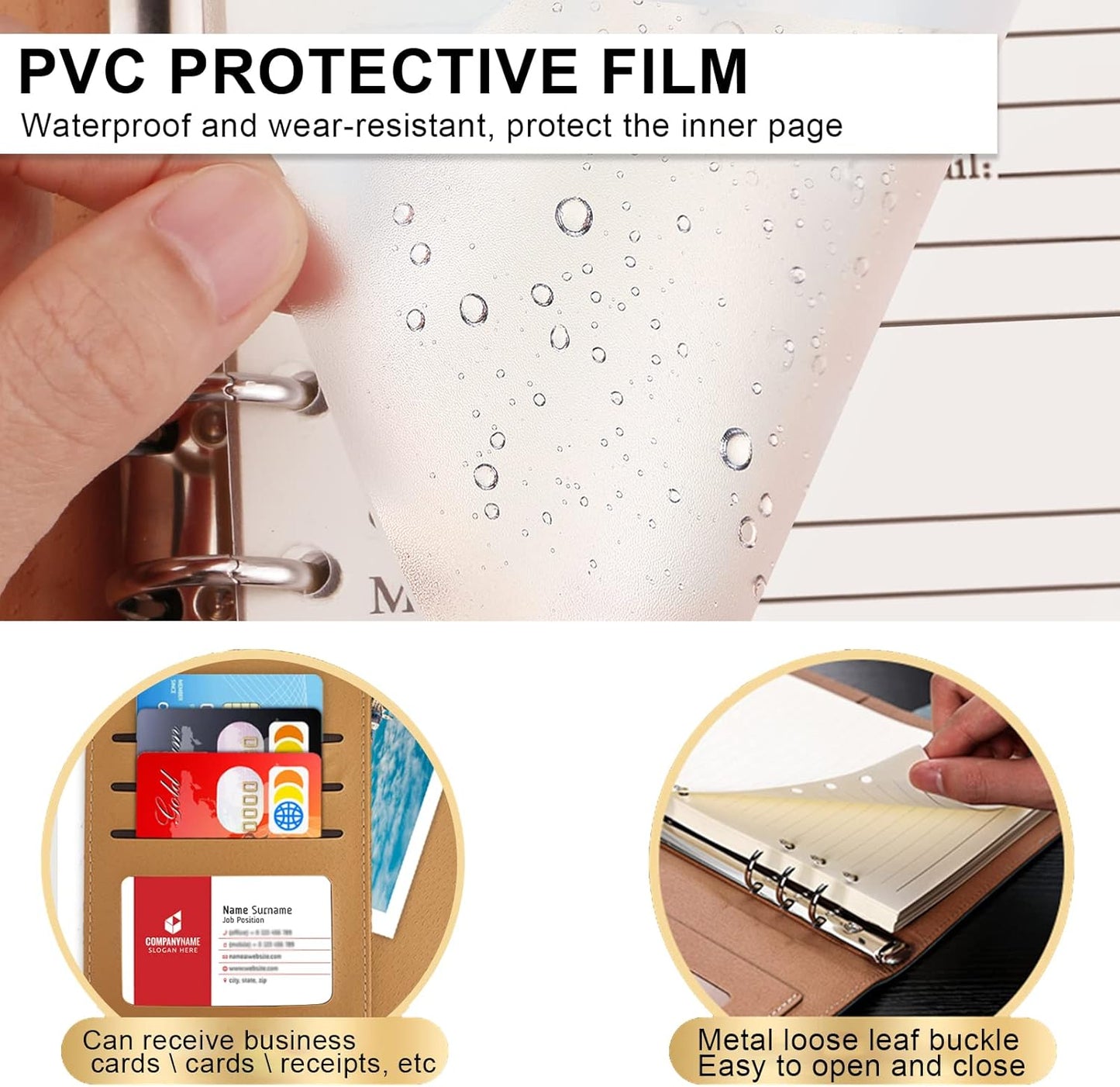 BTSFTOGET Password Book with Alphabetical Tabs & Lock, 302 Pages Leatherette Hardcover Internet Address Keeper Logbook, Refillable Pages, 576 Entries Large Print for Seniors Home Office, A5