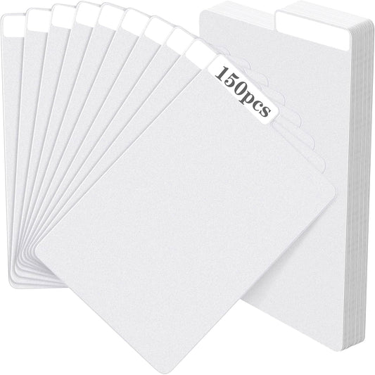 150 Pieces Comic Book Dividers with Tabs,Patient Divider Cards,Card Dividers Comic Book Boards for Storage Boxes 11.22 X 7.24 Inche