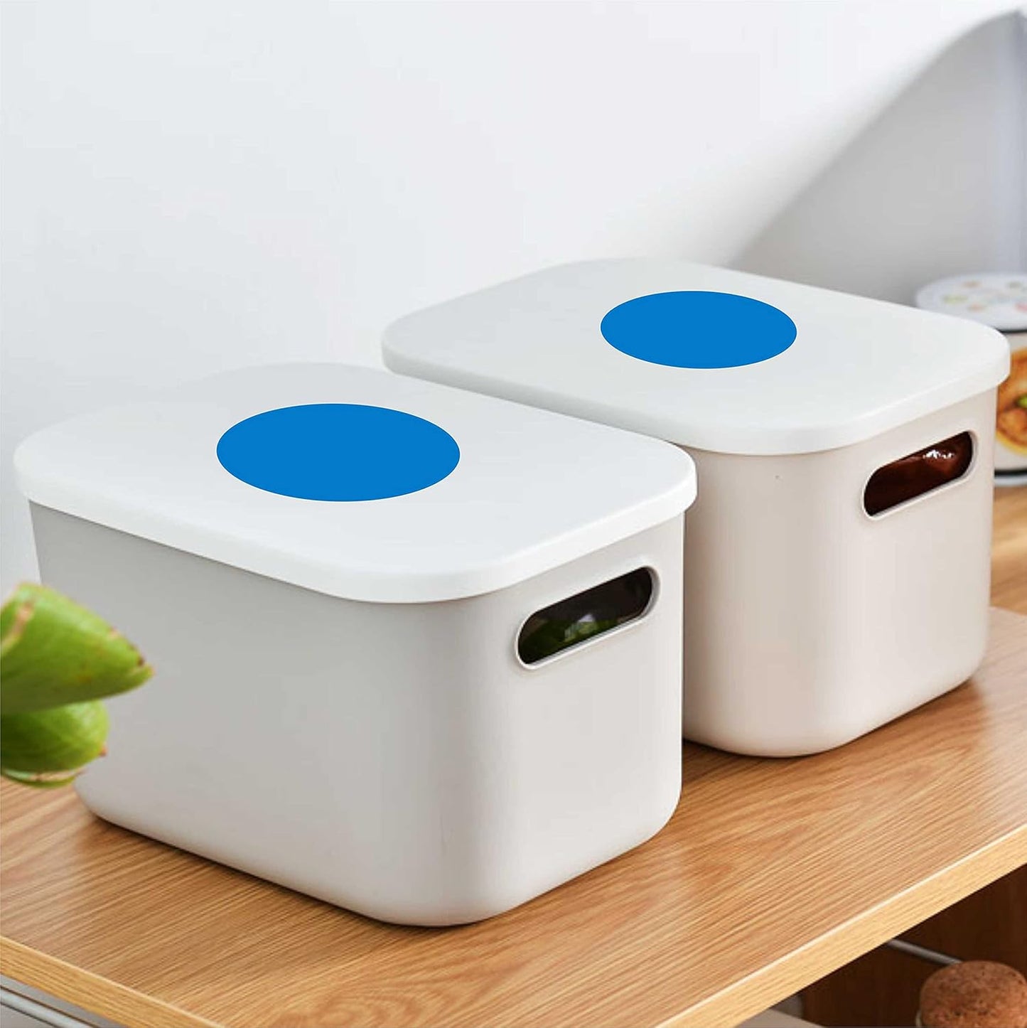 PARLAIM 2" Blue Round Color-Code Circle Dot Labels on a Roll, 500 Stickers, 2 inch Diameter for Inventory Garage Sale Office School