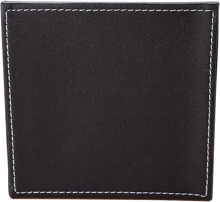 KINGFOM Remote Control Holder with 3 Compartments, Pu Leather Remote Caddy Desktop Organizer for TV, CD, Blu-Ray, Media Player, Heater Controllers and Cosmetics Office Supplies(Brown)