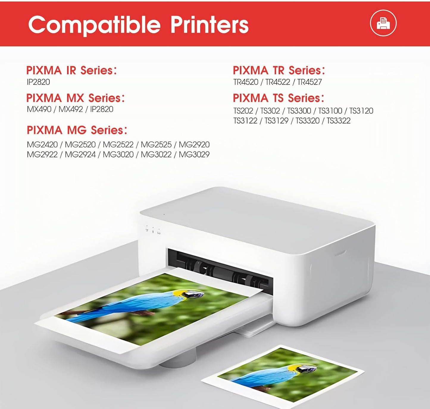 LLAOLLAO Remaunfactured Ink Cartridge Replacement for Canon 245XL 246XL Combo Pack PG-245 CL-246 for Pixma MX490 MX492 TR4520 MG2522 TS3322 TS202 TR4522 MG2920 Printer (1 Black, 1 Color)