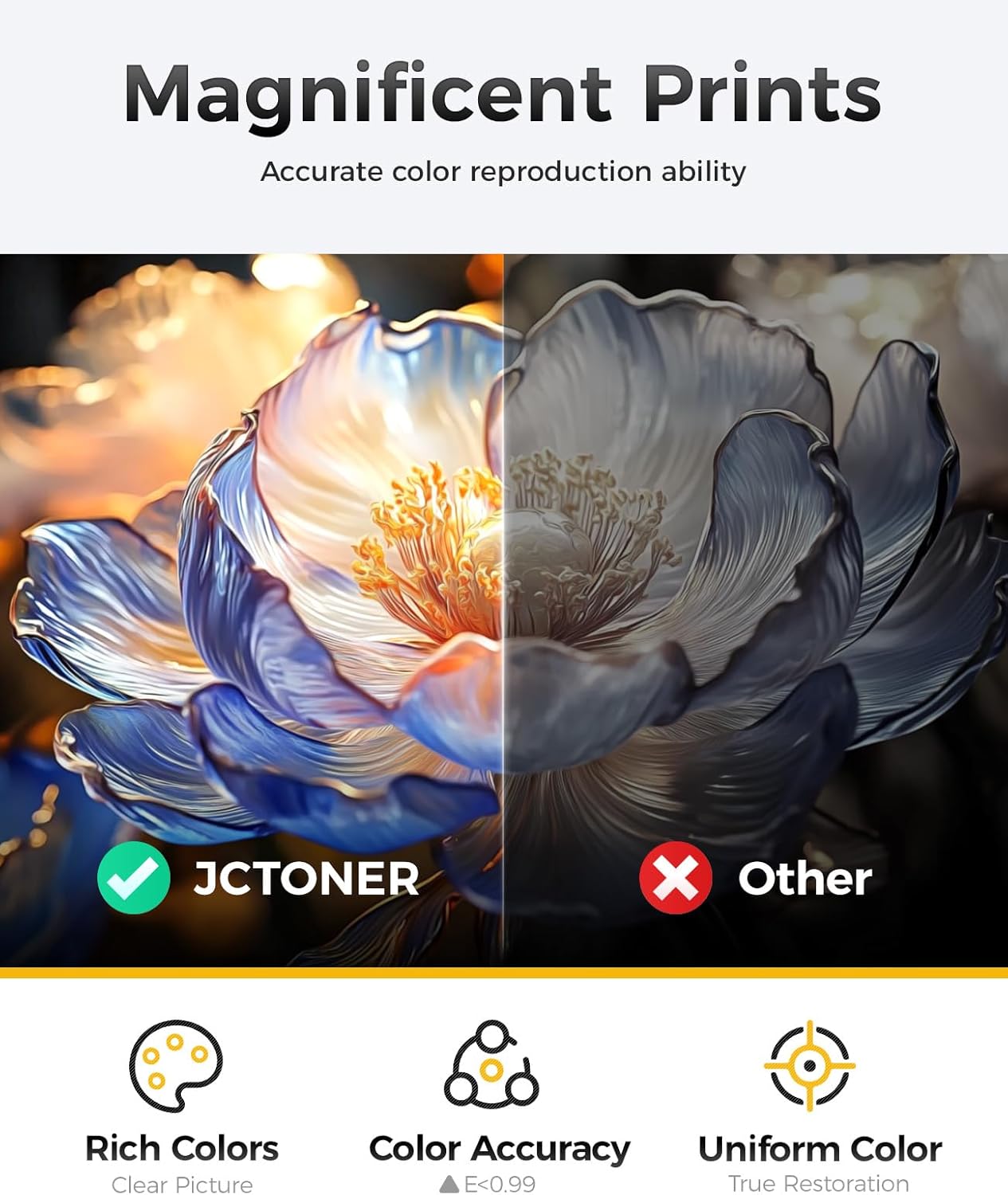 TK-8347 TK8347 Toner Cartridge Set 4-Pack High Yield Replacement for Kyocera TK-8347K TK-8347C TK-8347M TK-8347Y Compatible with TASKalfa 2552ci 2553ci Copystar CS-2552ci CS-2553ci Printer Ink