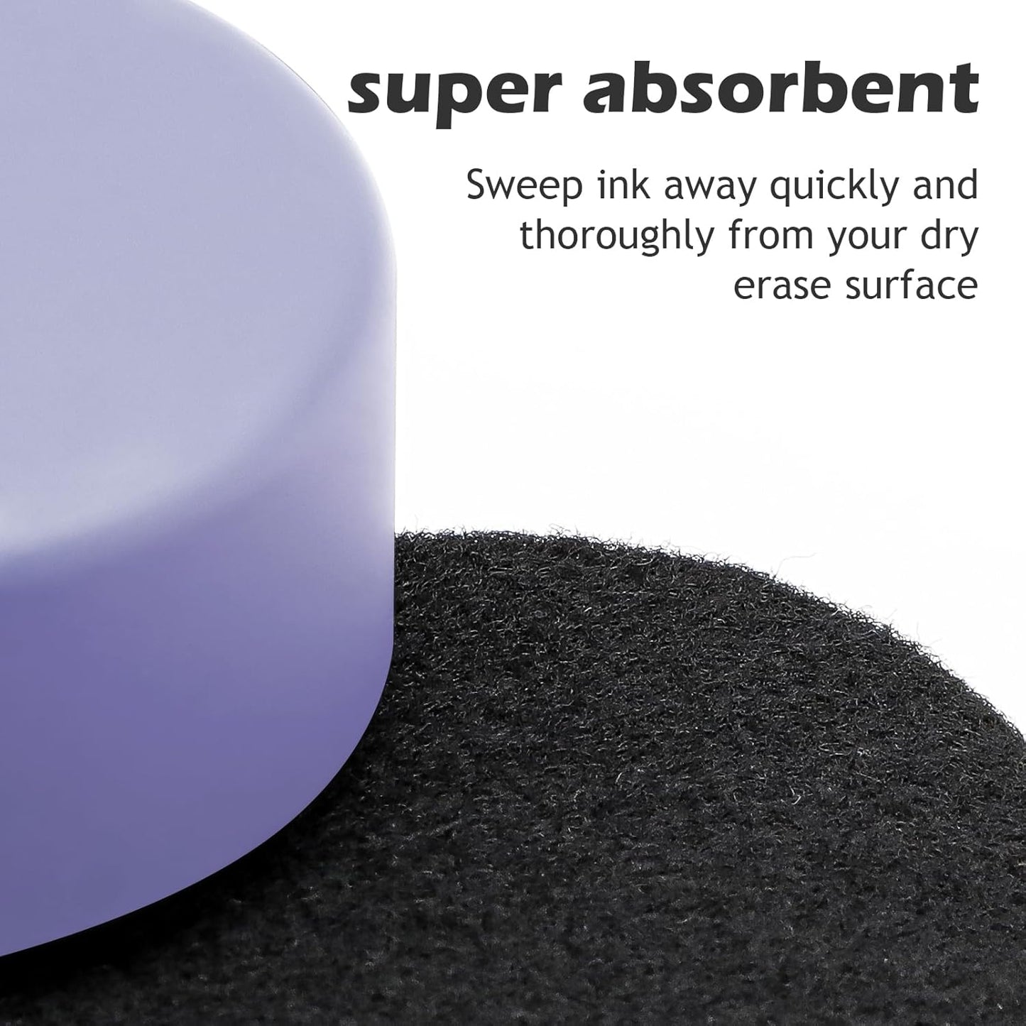 Ddaowanx Dry Erase Erasers, Magnetic Whiteboard Eraser Classroom Must Haves for Students Teachers, School Supplies (4 Pack, 4 Color)