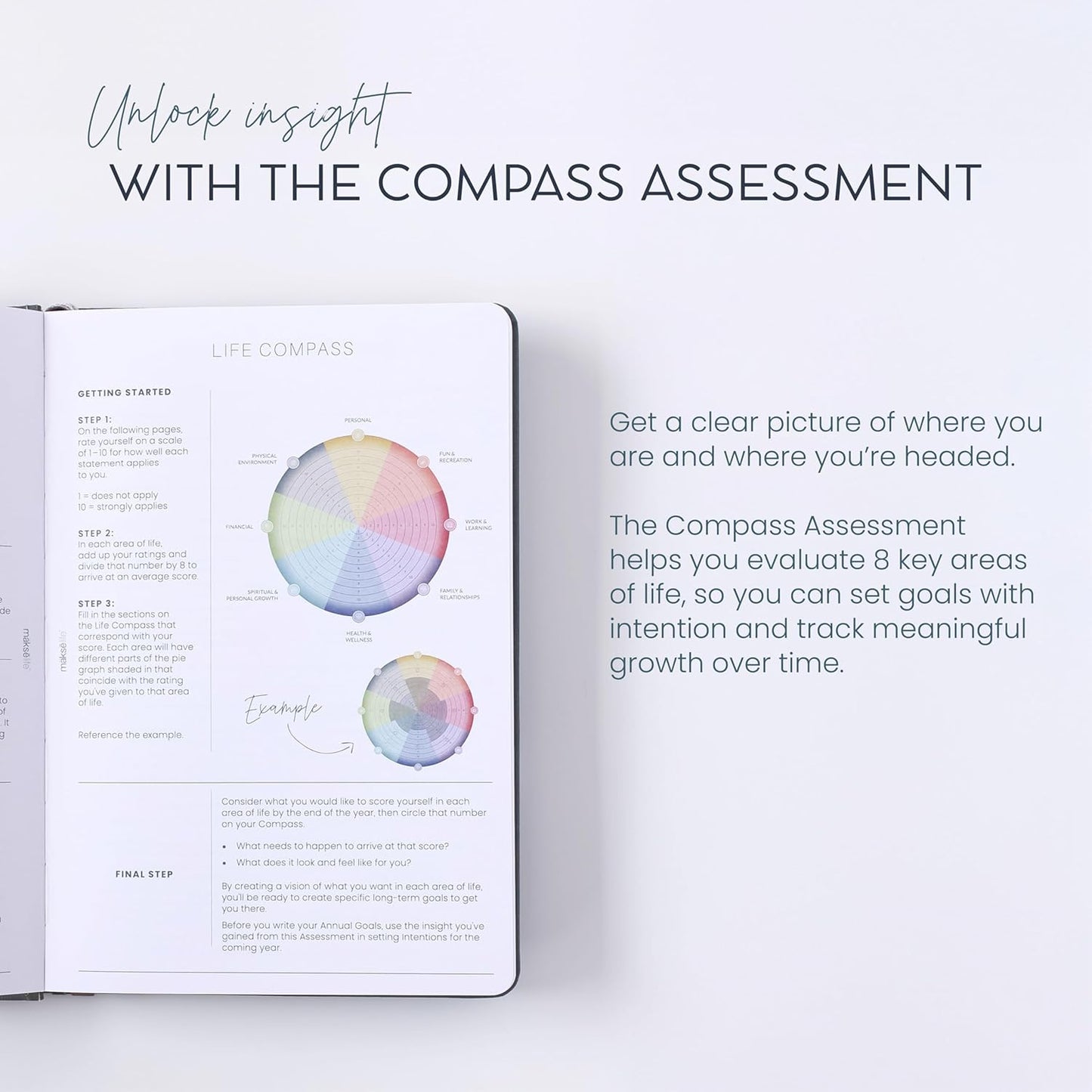 90-Day Quarterly Planner - Entrepreneur Goal Setting & Project Management, Undated 3-Month Productivity Planner for Small Business Owners, Green