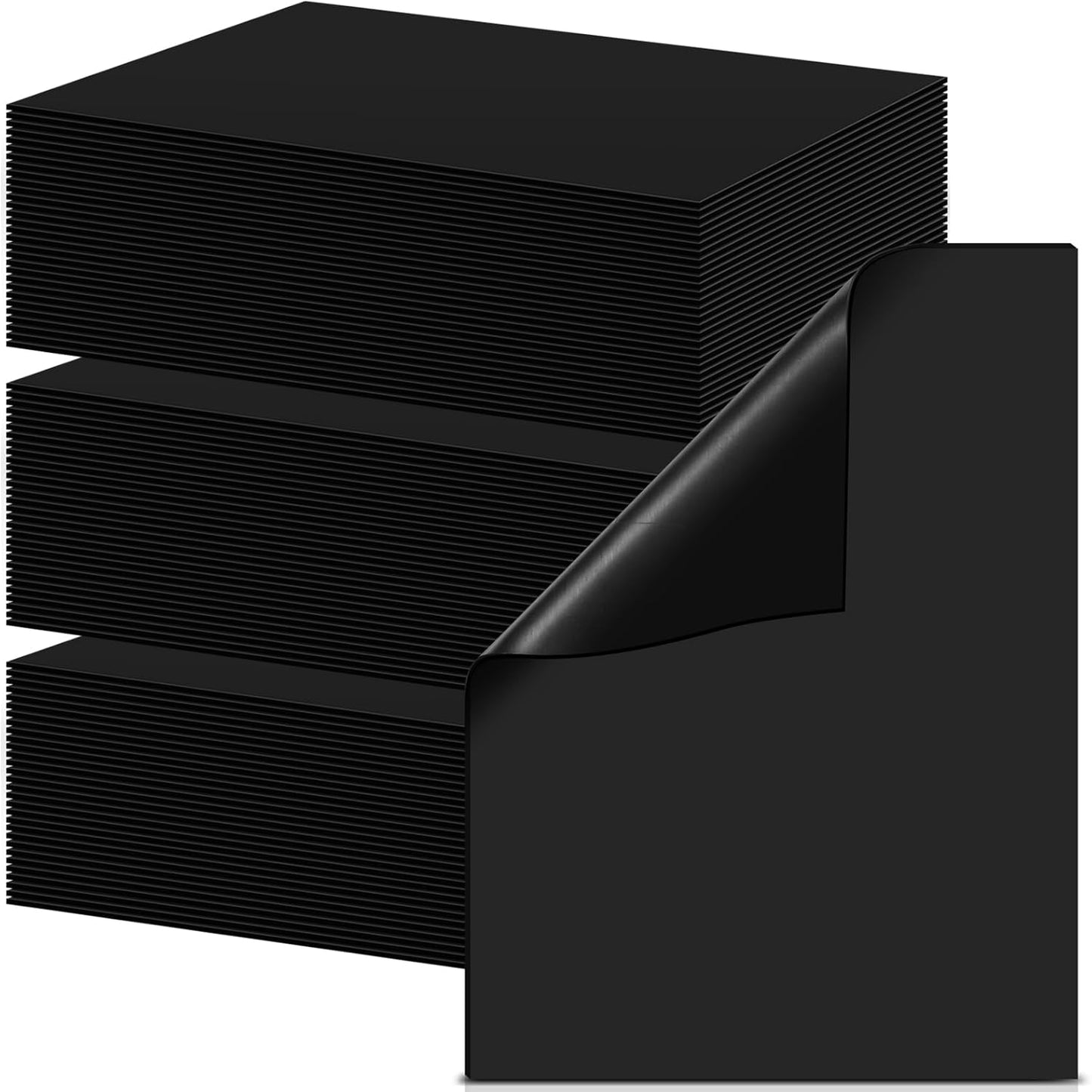 70 Pcs Non Adhesive Magnetic Sheet 5 x 7 Inch for Die Storage Flexible Magnetic Sheets Plain Sheet for Arts and Crafts Scrapbooking DIY Photography, Easy to Cut and Organize