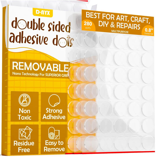 Double Sided Tape Sticky Dot Removable Putty No Trace Clear Sticky Tack Waterproof Stickers for Festival Decoration Picture Hanging Museum Wax Gel, Earthquake Putty Hanging Strips Mounting Dots