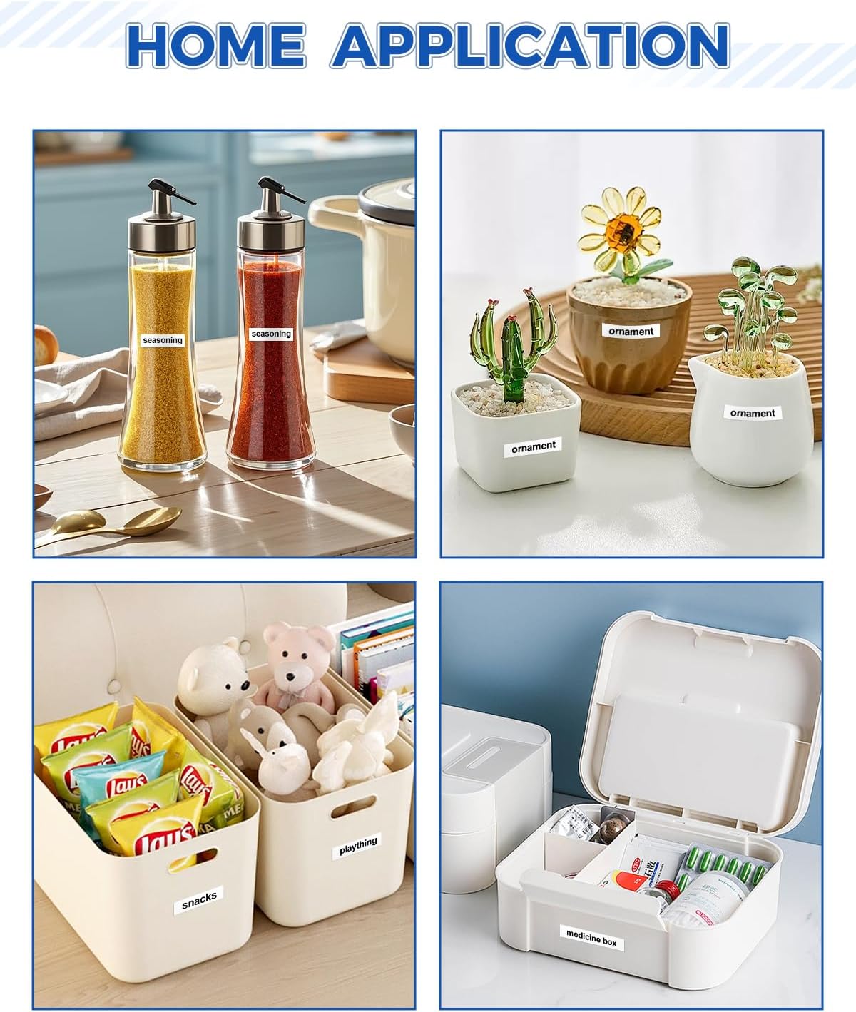 20-Pack Tze Tz Tape 12mm 0.47" Laminated White Compatible for Brother Tze-231 Label Maker Tape P Touch Label Tape 12mm 1/2" White for PT-D220 PT-D210 PT-D200 PT-2430 PT-D610BT PT-D400 PTD600