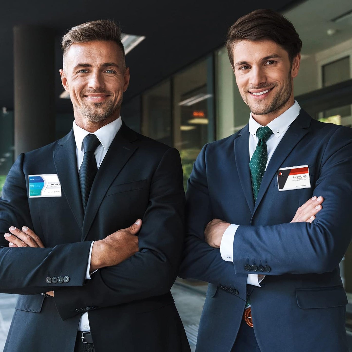 Eaasty 200 Pcs Name Tags with Pins ID Clear Plastic Badge Holder Pin Style Name Badge Holders with Inserts ID Card Plastic Badge Sleeve, 2.44 x 3.58 Inch(Gold Clip)