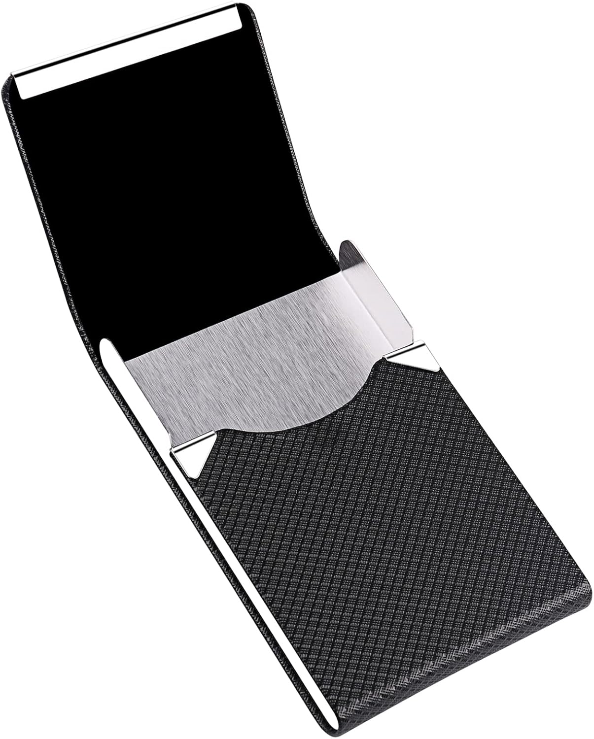 Business Card Holder for Women & Men - Multi Card Case, Business & Name Card Holder Wallet with Magnetic Closure