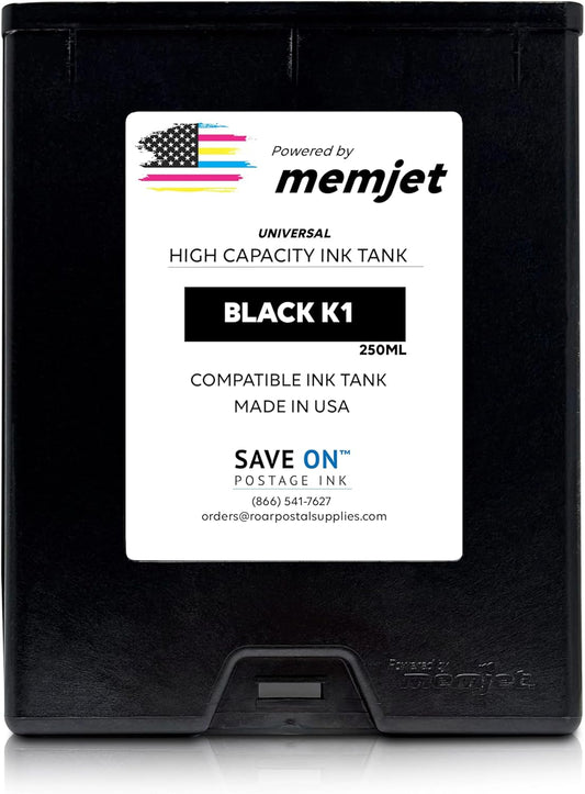 Save On Postage Ink, Memjet Ink Cartridge Compatible Astro 123-2412 | Memjet Ink Compatible HI-Cap Black 250ml Ink Tank for AstroJet M1 M2 S1 and M1DX
