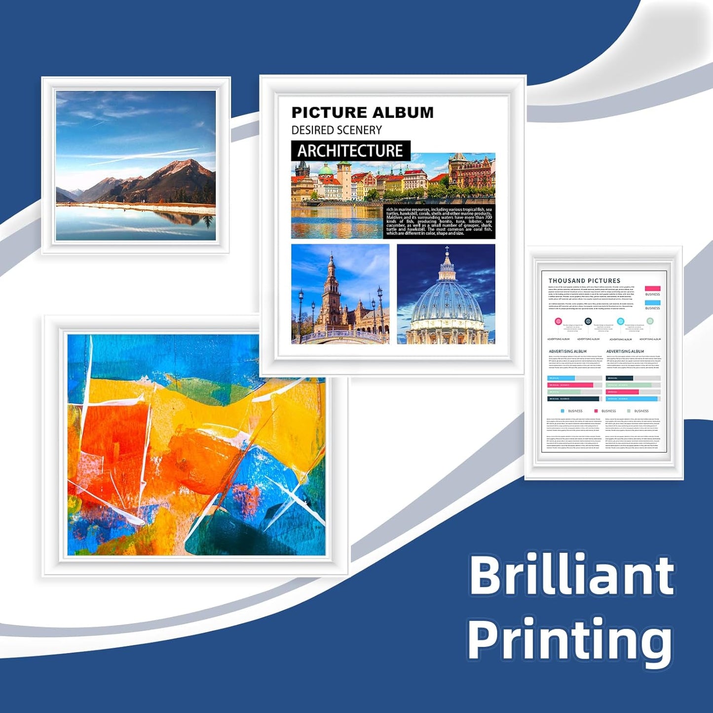 LC406XL Ink Cartridges Compatible for Brother LC406 XL LC406XL LC406 Work with Brother MFC-j4335DW MFC-j6555DW MFC-j4535DW MFC-j5855DW MFC-J6955DW Printer(Black, Cyan, Magenta, Yellow, 4 Packs)