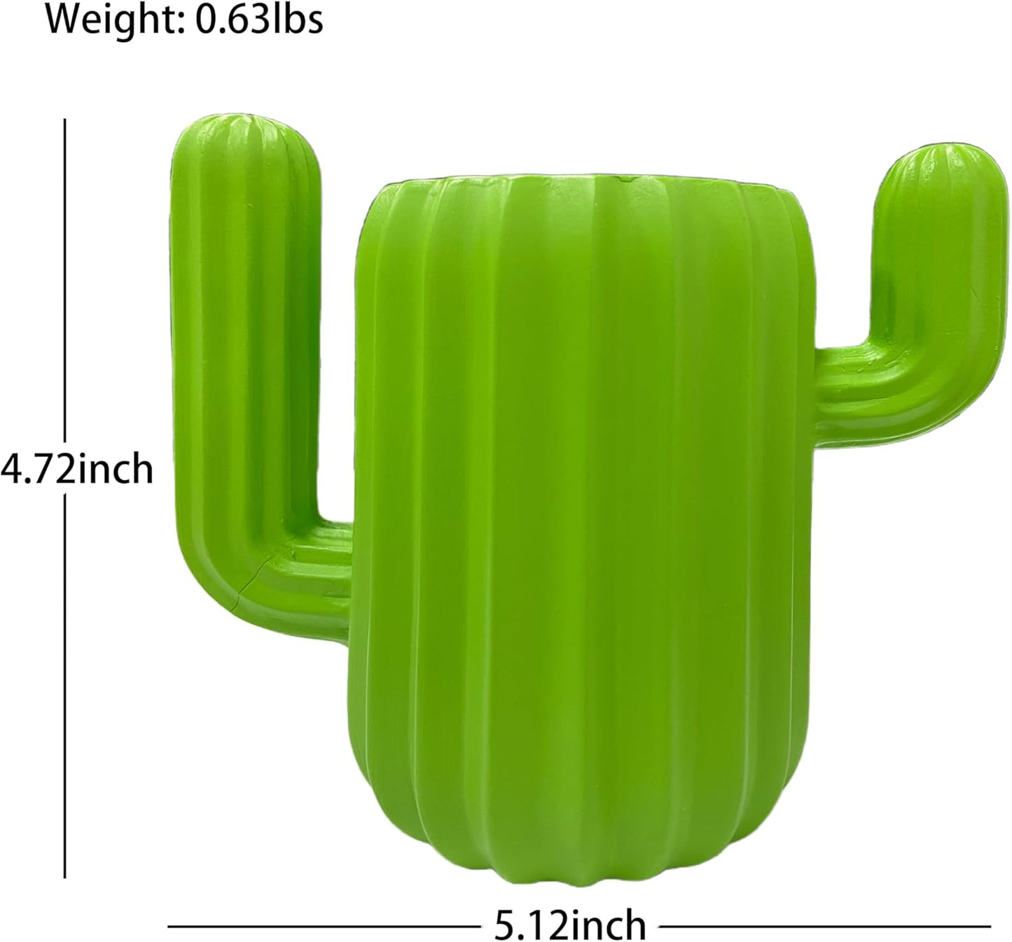 Resin Cute Pen Holder Cactus Pen Holder for Desk Kids Fun Pencil Holder Gift for Office Desk Organizer Accessories