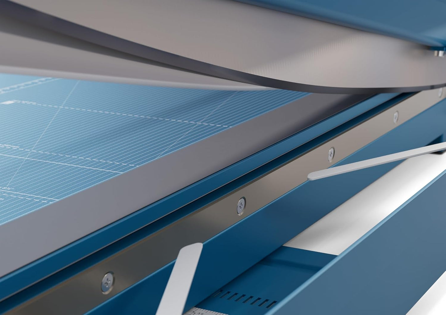 Dahle 569 Premium Guillotine Trimmer, 27" Cut Length, 35 Sheet Capacity, Self-Sharpening Blade, Manual Clamp, w/Safety Guard