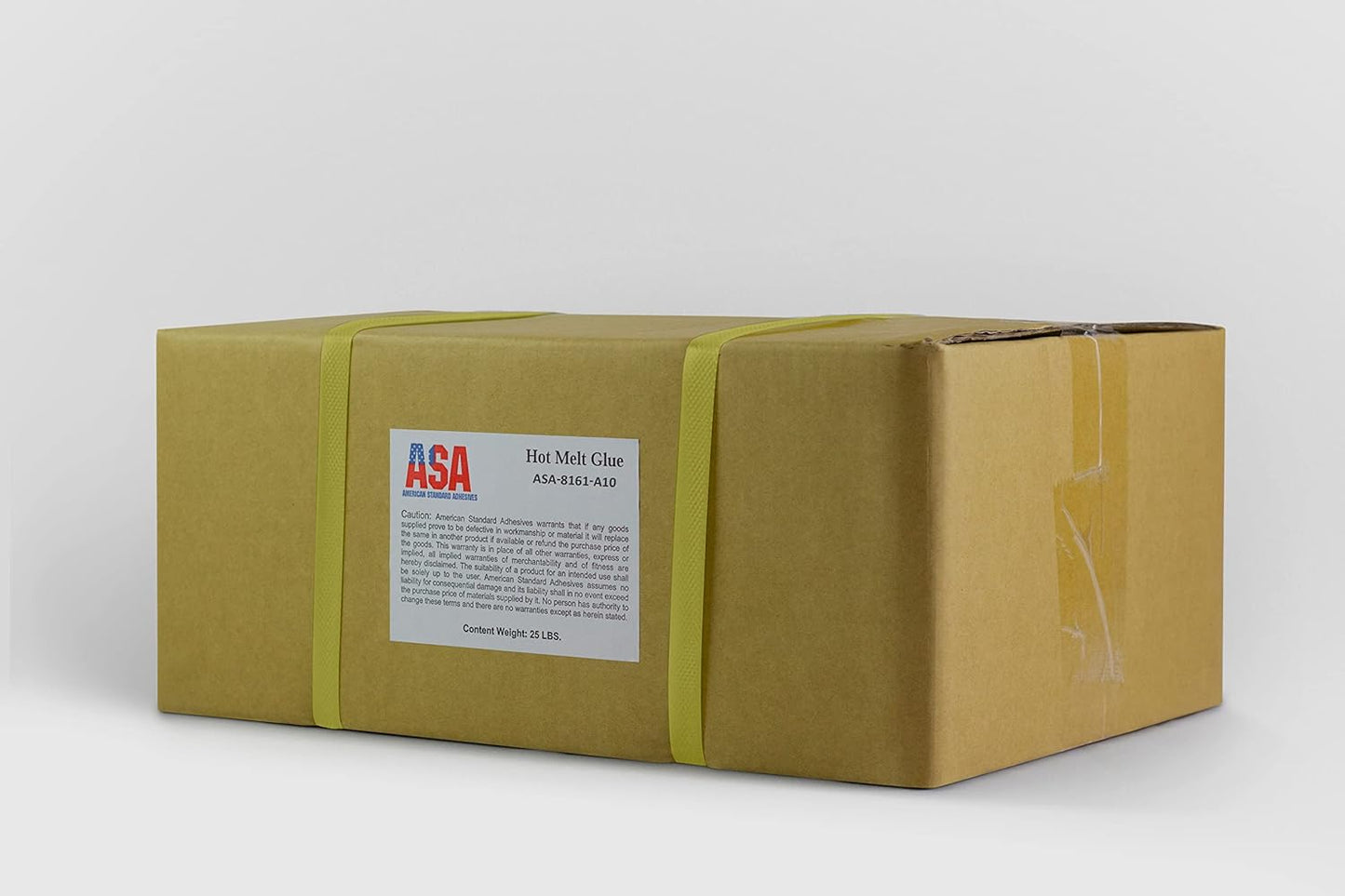 ASA Full Size Hot Glue Sticks for Glue Gun - 7/16" x 10" | High-Strength Hot Gun Sticks Adhesive for Corrugated Materials | Industrial Grade for Packaging & Woodworking | Pack of 472