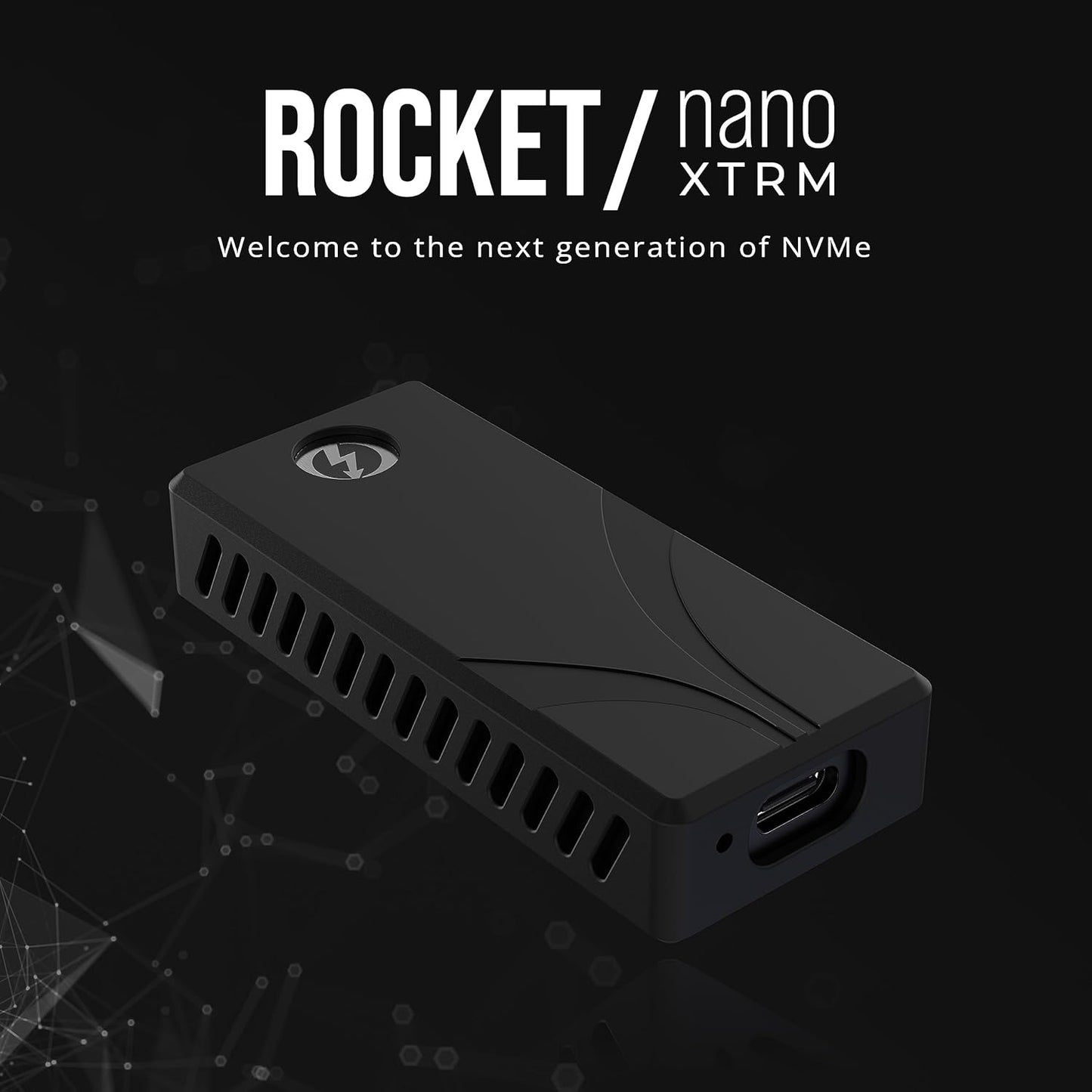 SABRENT 1TB Rocket Nano XTRM External SSD, USB 3.2 / Thunderbolt 3, Speeds Up to 2700MBps (SB-XTMN-1TB)