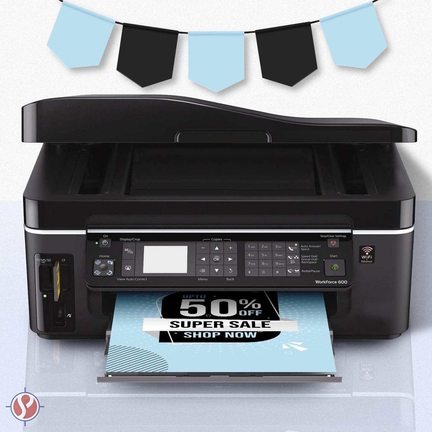 8.5 x 11" Blue Pastel Color Cardstock Paper - Great for Arts and Crafts, Wedding Invitations, Cards and Stationery Printing | Medium to Heavy Card Stock 110lb Index (199gsm) | 50 Sheets per Pack