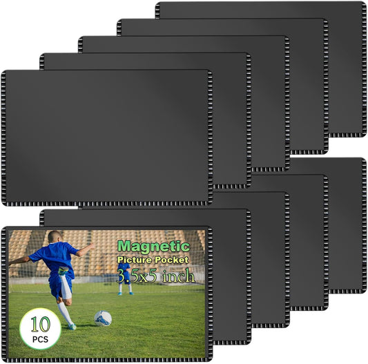 3.5X5 Magnetic Picture Frame For Fridge,Japen 2L Size Photo Holders 10PCS
