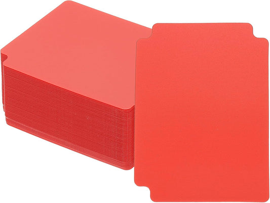 PATIKIL Trading Card Dividers, 50 Pcs Index Card Football Card Sorter Storage Boxes Organizer Tray Accessories for Sports Game Baseball Card, Grass Green