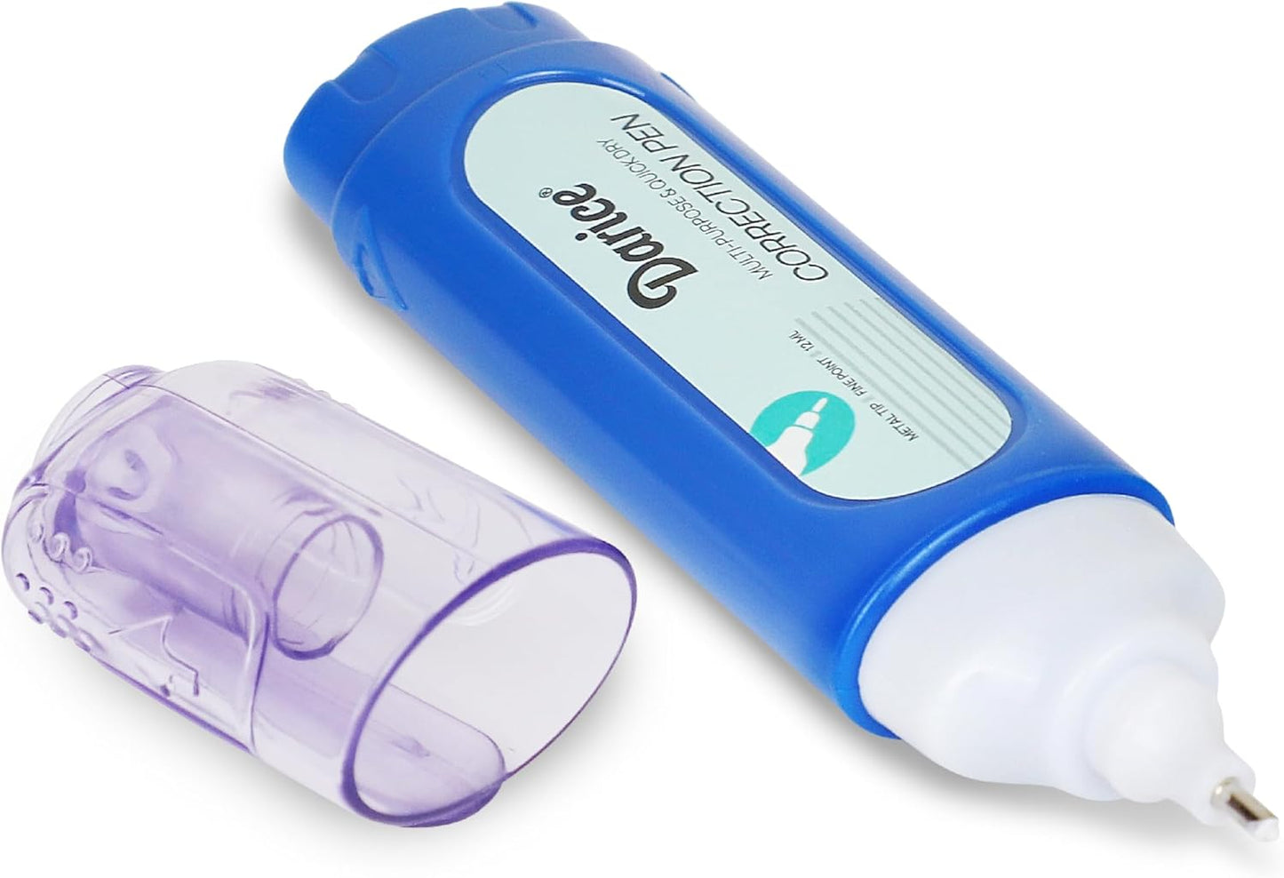 DARICE Liquid Correction Pen Box of 48 - Multi-Purpose Liquid White Out Pen with Metal Tip for School, Office & Home