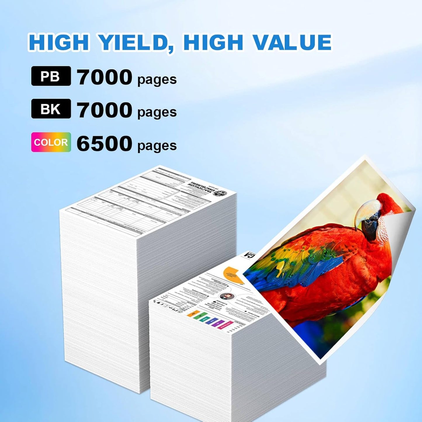 552 Black Ink Bottles Compatible 552 Ink Refill Bottles Work for ET-8500 ET-8550 Printers (Pigment Black, 2 Pack)