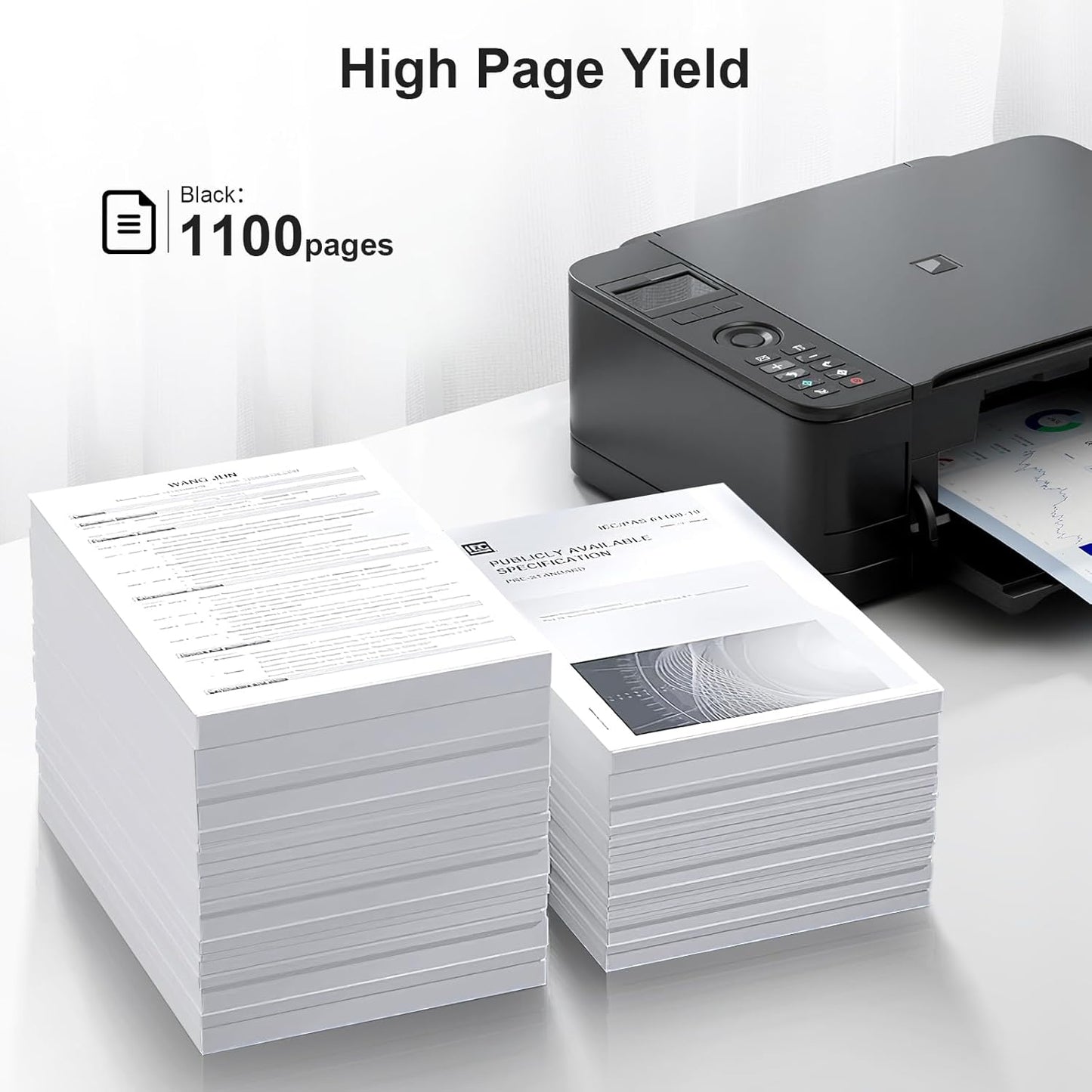 134A Black Toner Cartridge with ChipCompatible Replacement for HP 134A W1340A Toner Cartridge to Work with HP Laserjet M209dw MFP M234dw M234sdn M234sdw Printer, 2-Pack