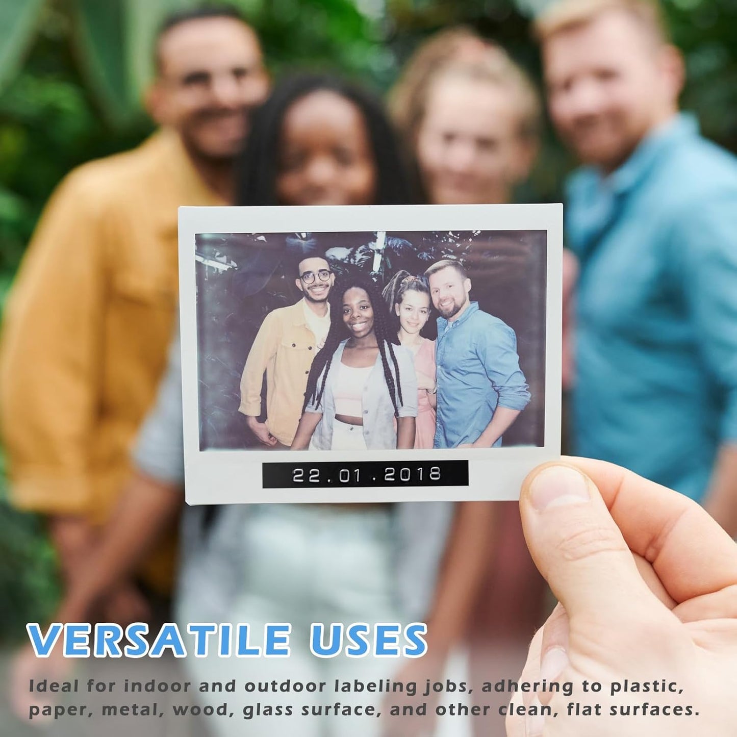 UNOKA Embossing Label Tape Replace for Dymo Embossing Label Maker Refills 3/8 Inch, for Dynamo Embosser Buddy Id 2001-01 Old School Mite Organizer Xpress, Black Vintage Plastic, 6PK