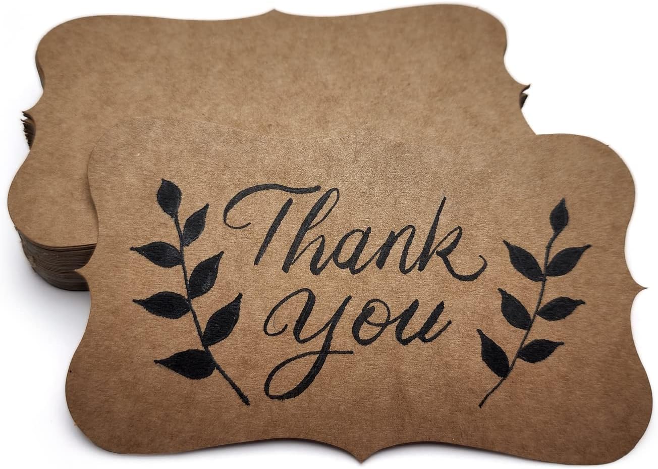 PPAPPAPPIYO 3x5 index card/Set of 50 Blank index cards 337gsm (KRAFT)