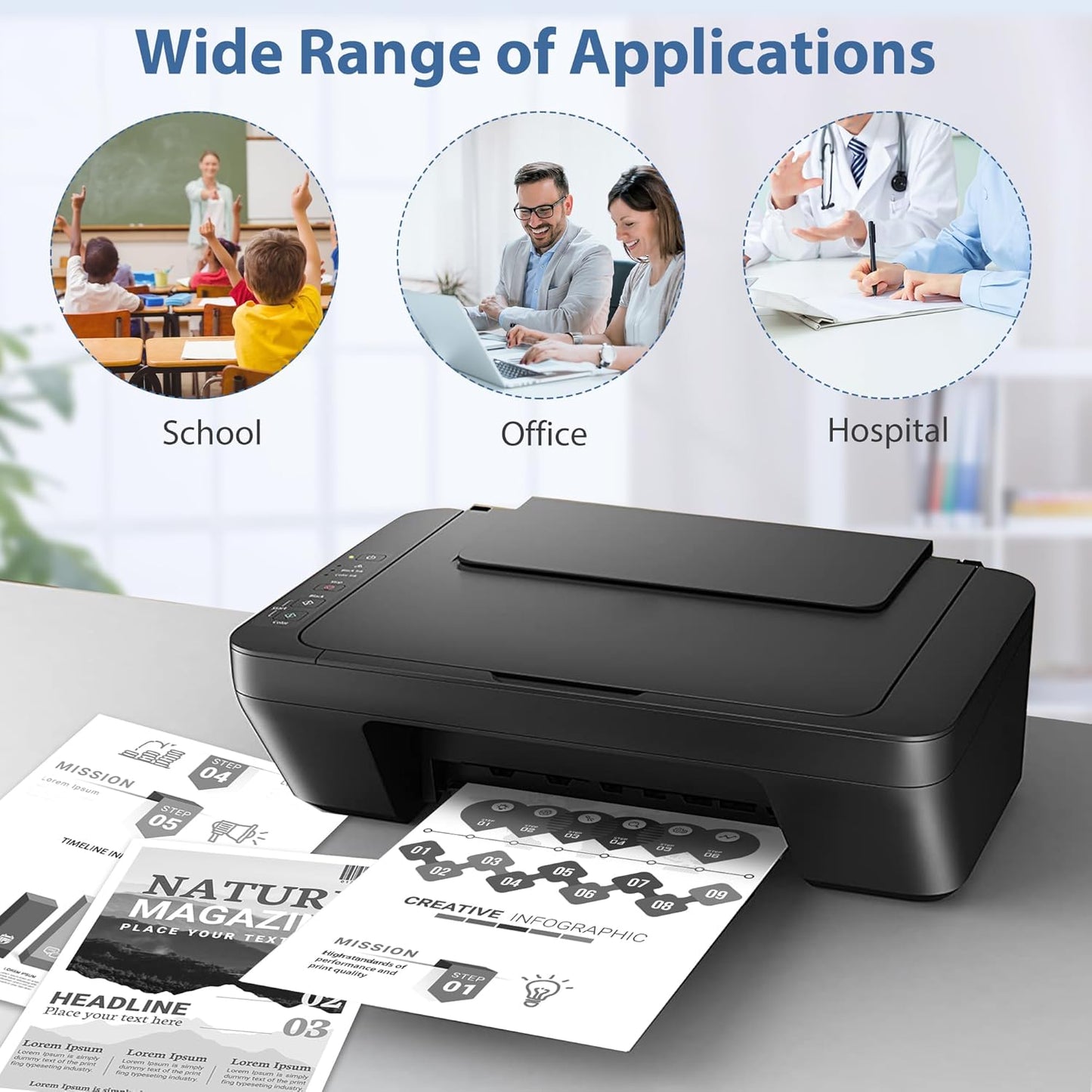 148A Toner Cartridges 2-Pack (with Chip) Compatible 148A 148X W1480A W1480X Toner Cartridges with HP Pro 4001dw 4001dn 4001n MFP 4101fdw 4101fdn Printer (Black, 2pack, 2X 2,900 Pages )