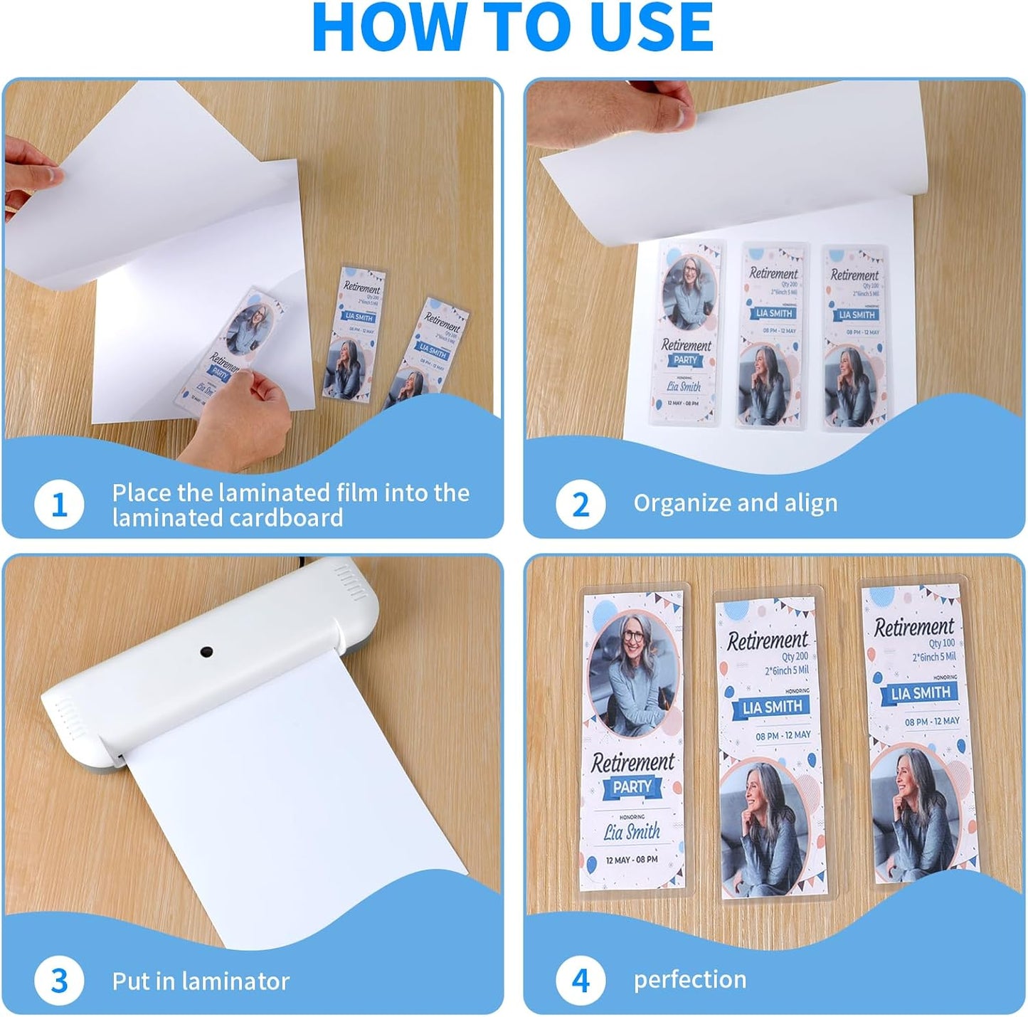 Laminator Carrier Sleeve Lamination Carrier Thermal Laminating Carriers Sheets Thermal Carrier Sheet for Laminator with All Brand Laminating Pouch (10, Letter Size)