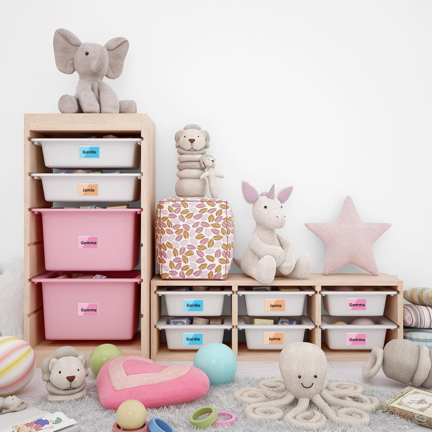 50 Pack Clear Adhesive Pockets Self Adhesive Index Card Pockets with Top Open Plastic Label Holders for Storage Bins Waterproof Business Card Sleeve Label Pockets for Planners Index Cards(3.93x2.36In)