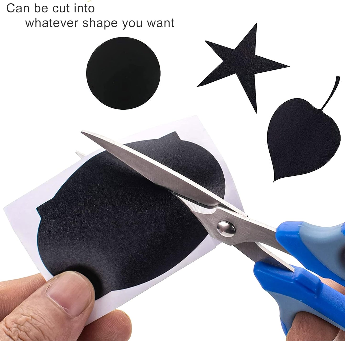 MUWOOB Chalkboard Labels, 120 Pcs Black Reusable Waterproof Labels Stickers with 2 White Chalk Markers, Kitchen Pantry Sticker Labels for Containers, Mason Jars, Condiments, Food Storage (Oval Shape)