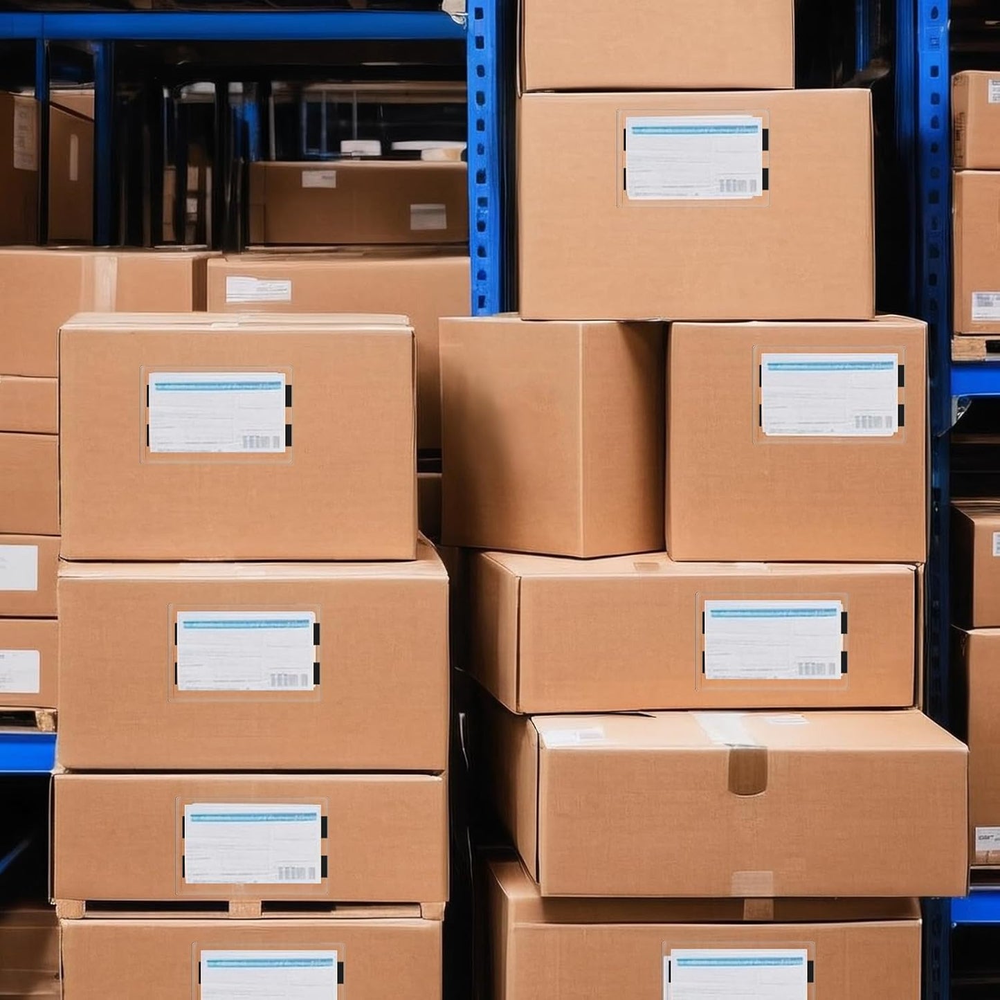 50 Pcs Magnetic Sign Holder Pallet Rack 5.5 x 3.5 Inches Magnetic Label Holder Clear Double Sided Window Display Frame Easy Front Opening for Window Door Office Schedule Store Home