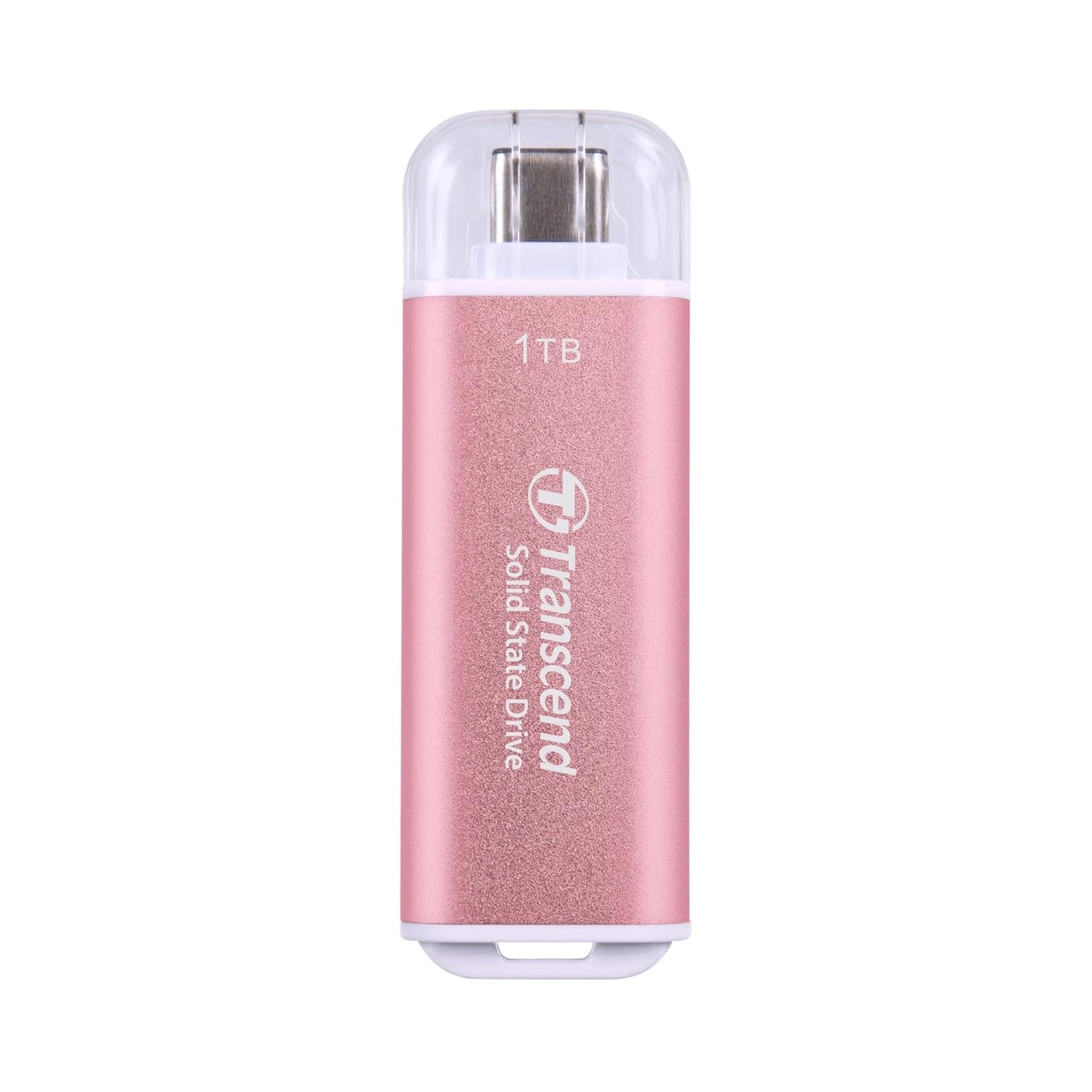 Transcend 1TB External SSD, USB 3.2 Gen2, Up to 1,050MB/s, Portable SSD with Type C, for Steam Deck, ROG Ally, MSI Claw, Windows & Mac, iPhone, iPad, Android, PS5, Xbox, Smart TV, Pink
